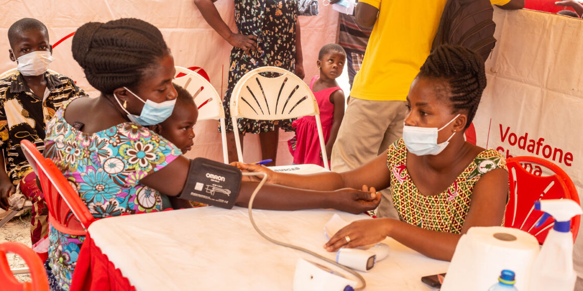 Vodafone Ghana Foundation provides free medical care to Appiatse residents