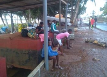 Tidal Waves sweep away homes at Agavedzi, Salakope in Ketu South