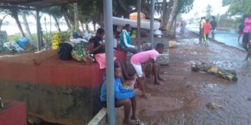 Tidal Waves sweep away homes at Agavedzi, Salakope in Ketu South
