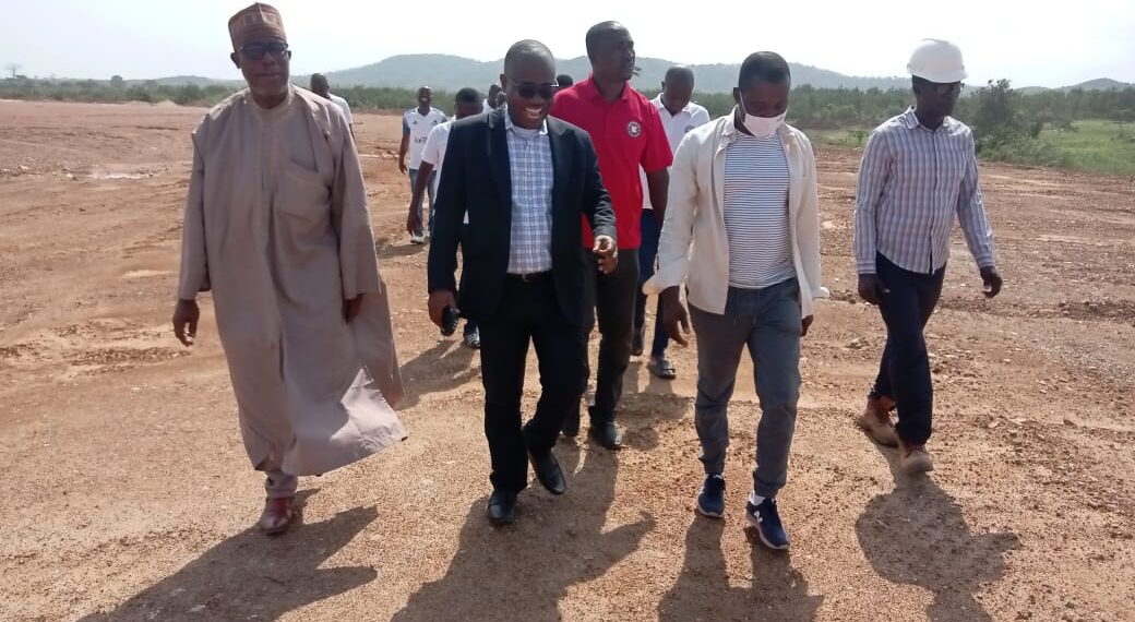 Former GFA prez. Kwesi Nyantakyi tours Kenpong Football Academy, shocked at the huge project