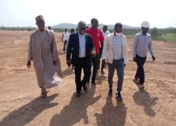 Former GFA prez. Kwesi Nyantakyi tours Kenpong Football Academy, shocked at the huge project