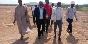 Former GFA prez. Kwesi Nyantakyi tours Kenpong Football Academy, shocked at the huge project