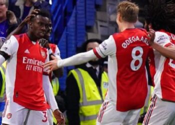 Nketiah brace gives Arsenal big win over Chelsea