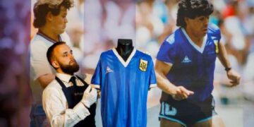 Maradona ‘Hand of God’ jersey sells for $9.28M