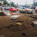 Flood destroys roads in Accra