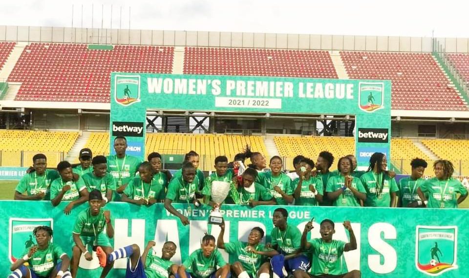 Ampem Darkoa Ladies clinch Women’s Premier League title