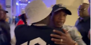 Video: Shatta Wale meets rap legend, Ja Rule in US