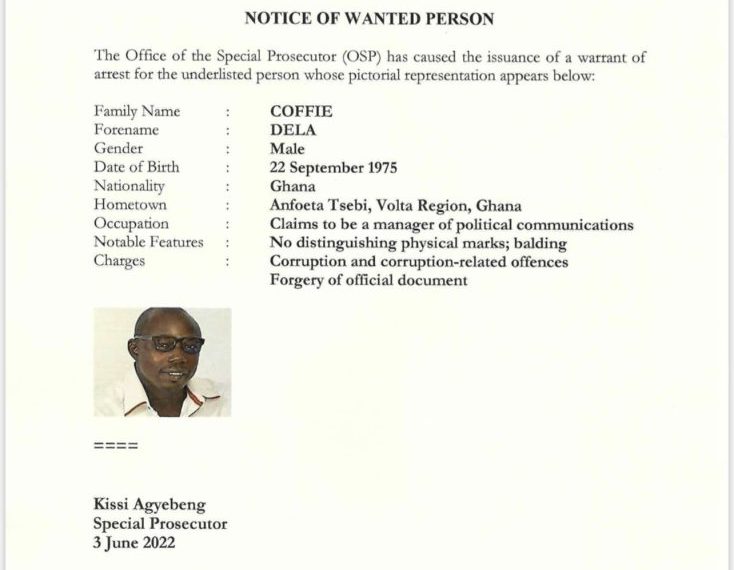 Special prosecutor declares Rawlings’ boy wanted  for forgery of document