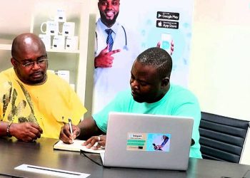 Happy FM’s Nyansa Boakwa  signs Contract as Dokpam Ghana Director of Media and Publicity