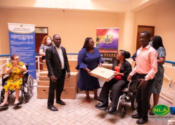 NLA Good Causes foundation donates to  National Council on Persons with Disability