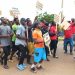 Video: Irate Navrongo Youth demonstrate over uncompleted stadium