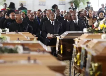 Emotional memorial held for 16 killed in Soweto tavern shooting