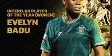 2022 CAF Awards: Evelyn Badu crowned Interclub Player of the Year (Women)