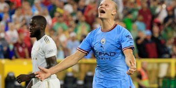 Erling Haaland scores on his debut as Man City beat Bayern