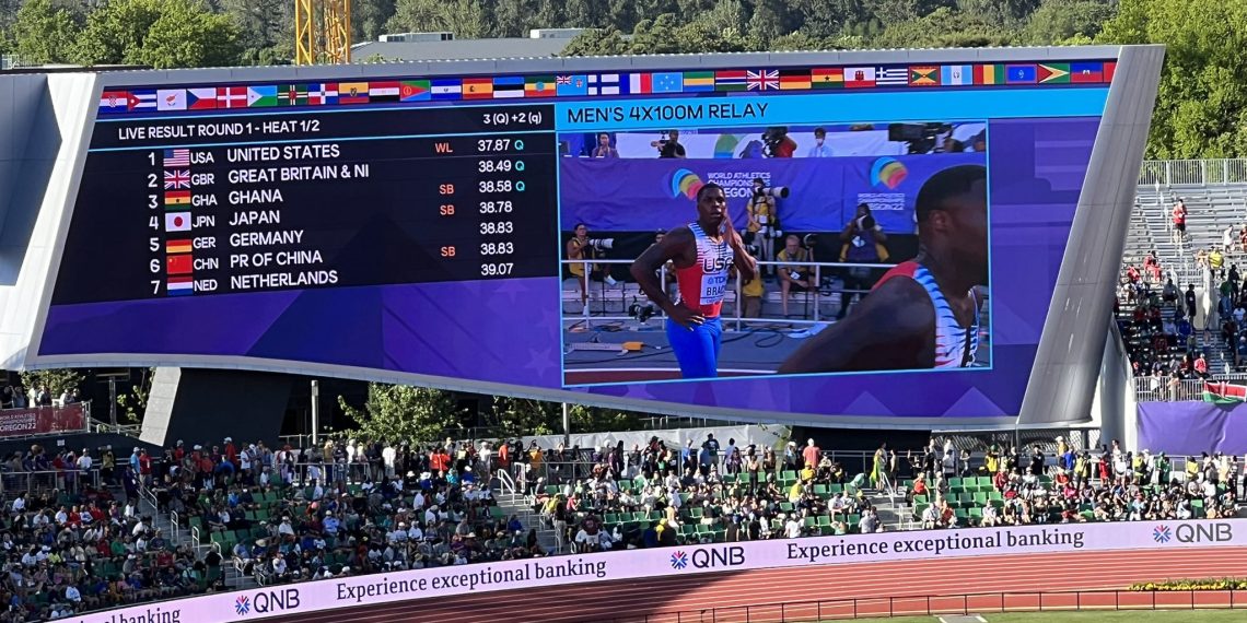 2022 World Athletics: Ghana’s 4x100m men’s team through to final [VIDEO]