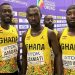 World Athletics Championship: Ghana’s 4×100 relay team set new national record (VIDEO)