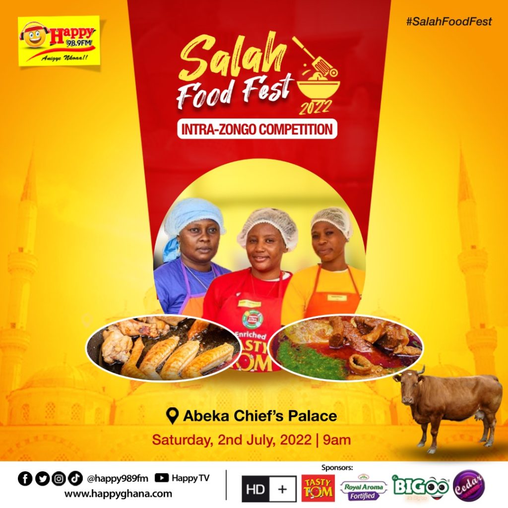 #SalahFoodFest: Abeka Zongo to host next phase of intra contest