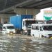 Video: Flood trap passengers in Accra for  three hours