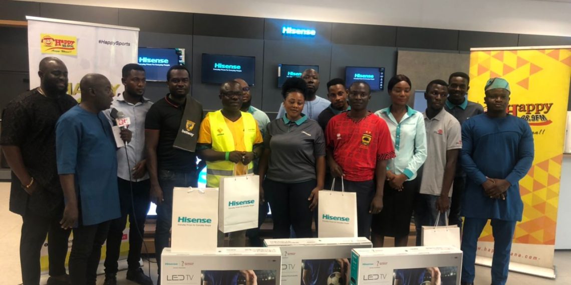 Prince Yeboah Asumah wins Happy FM’s- Hisense Predict and win Promo