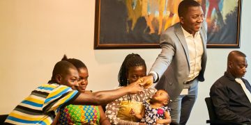 Happy Fm Mass Wedding: Couples pay courtesy to EDC Investments Ltd