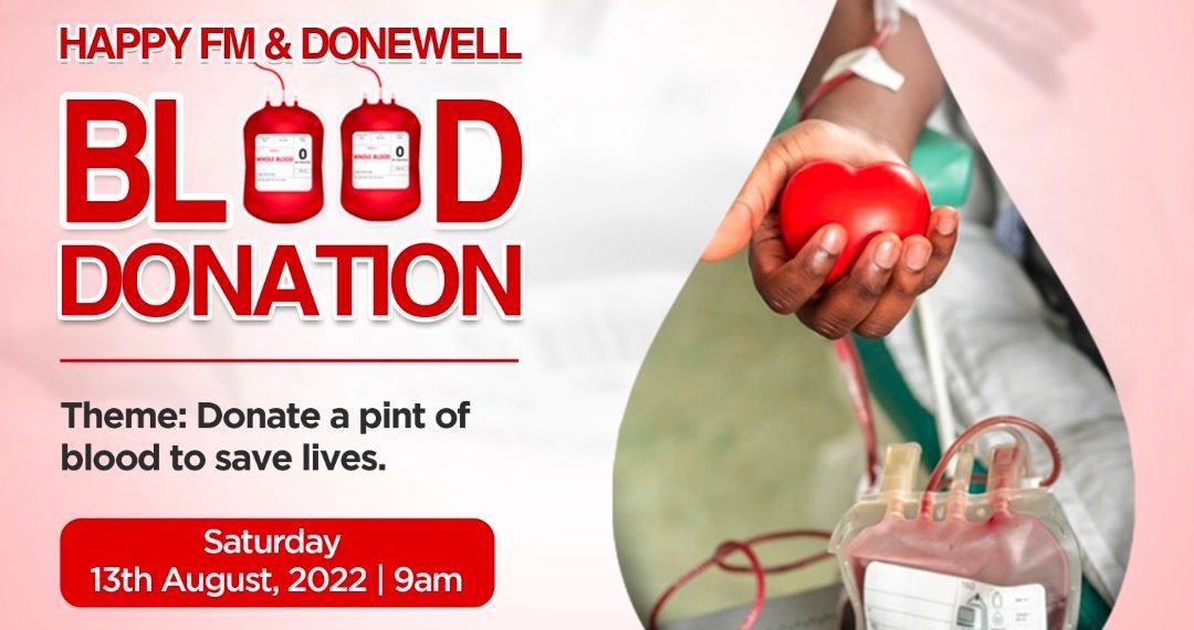 Happy FM/ Donewell Insurance Blood Donation Drive launched