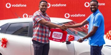 Vodafone Ghana Rewards Dream Car Promotion Winner