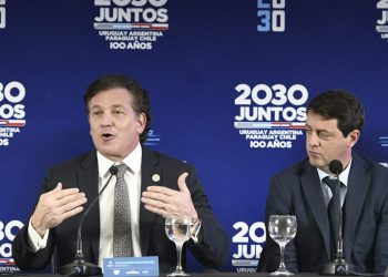 Argentina, Chile, Uruguay and Paraguay launch joint bid to host 2030 FIFA World Cup
