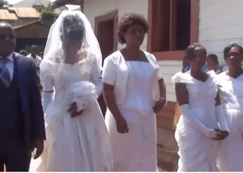 Photos: Prophet marries four church members at once