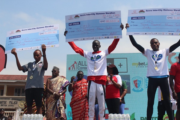 Accra Inter-City Homowo Marathon: Kenya’s Martin Tirop wins maiden edition