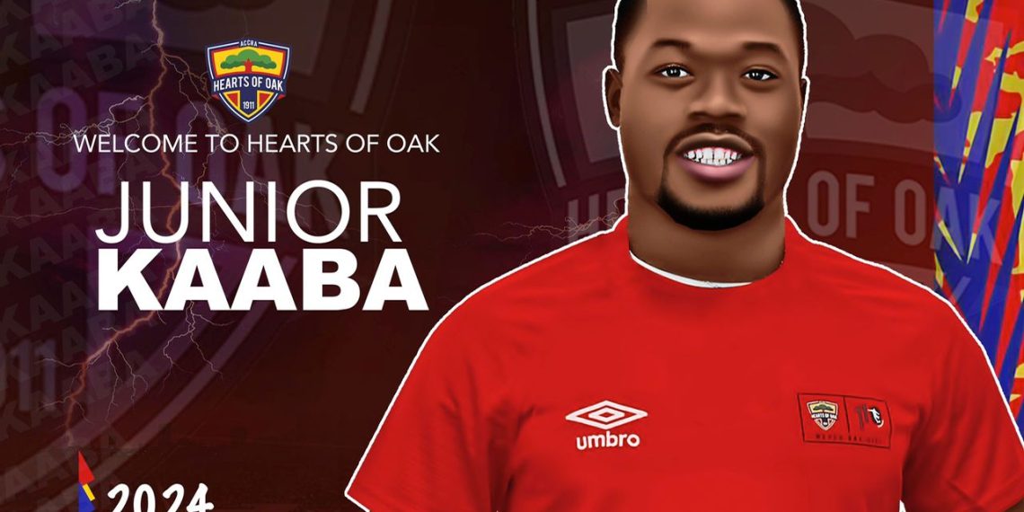 Hearts of Oak sign Cameroonian striker Junior Kaba