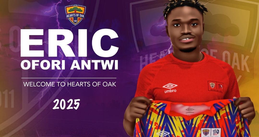 Hearts of Oak capture experienced goalkeeper Eric Ofori Antwi