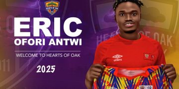 Hearts of Oak capture experienced goalkeeper Eric Ofori Antwi