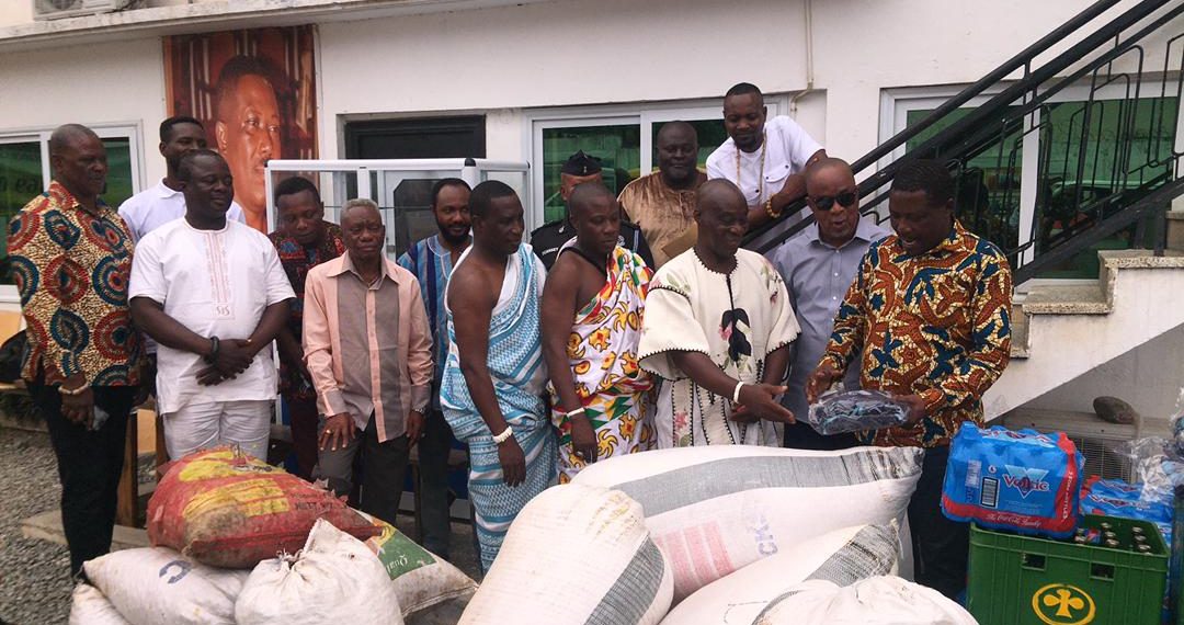Okaikwei North MCE donates to Ga communities ahead of Homowo celebrations