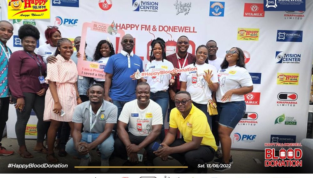 Happy FM/ Donewell Insurance holds Blood Donation Exercise