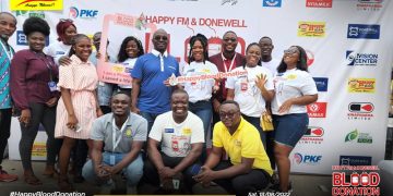 Happy FM/ Donewell Insurance holds Blood Donation Exercise
