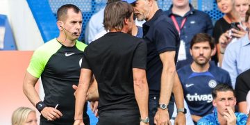 Antonio Conte and Tuchel Tuchel sent off after Harry Kane’s last-gasp equaliser