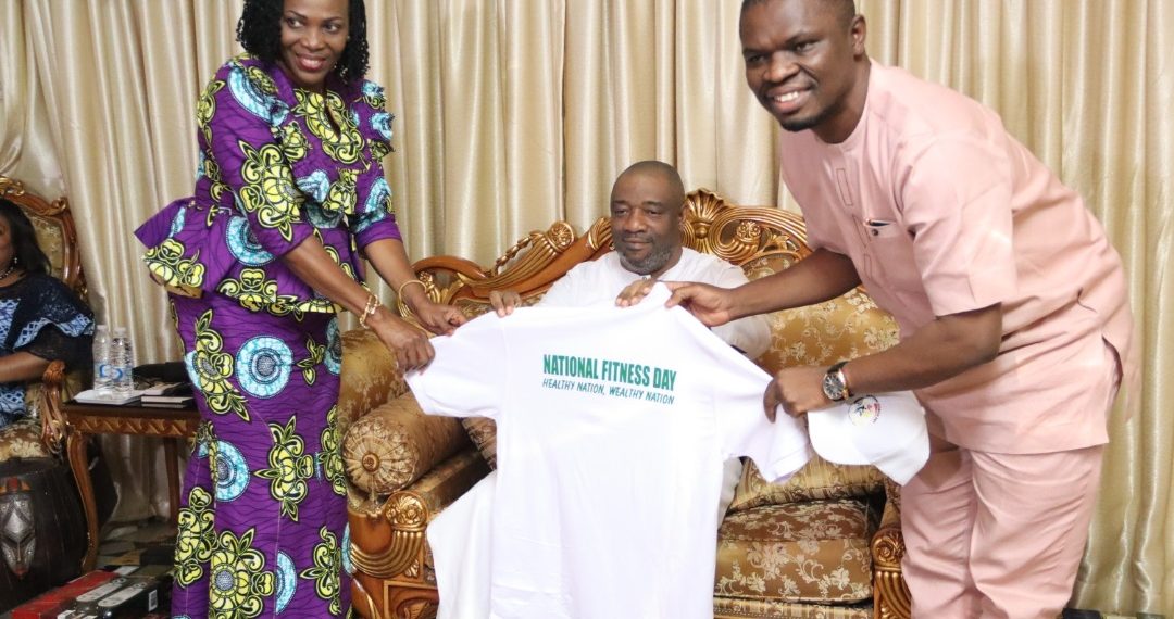 Ga Mantse blesses National Fitness Day