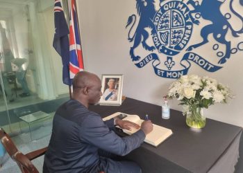 Director-General of SIGA signs book of condolence – Queen Elizabeth II