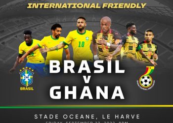 GFA confirms venue for Ghana-Brazil pre-World Cup friendly