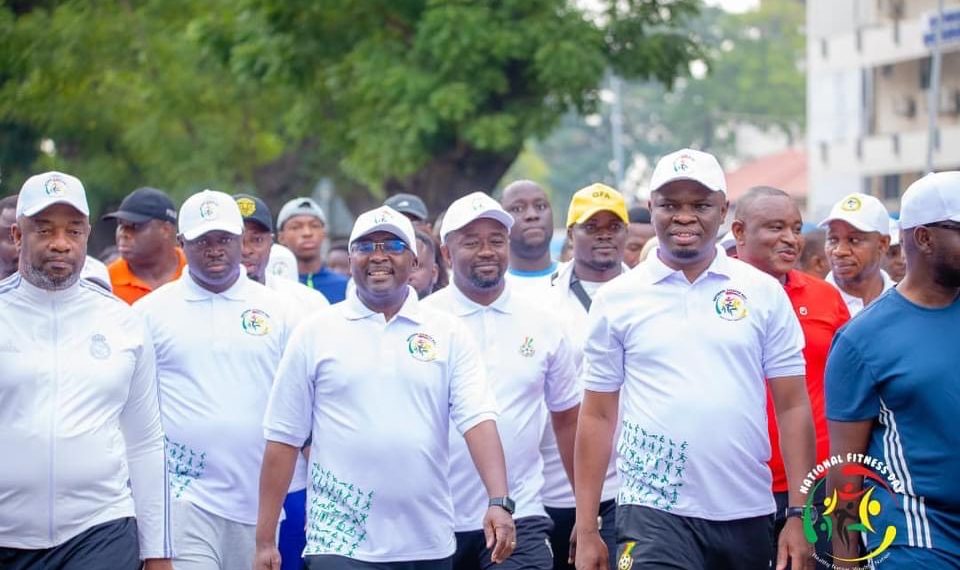 Veep Bawumia commends Sports Minister for National Fitness Day success