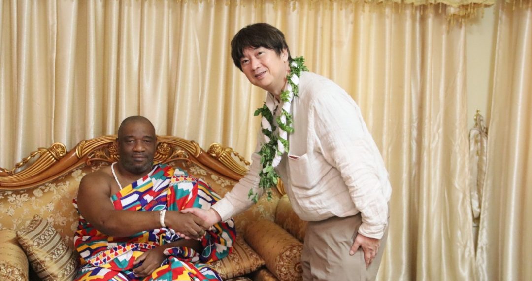 Japanese Tourism advisor calls on Ga Mantse