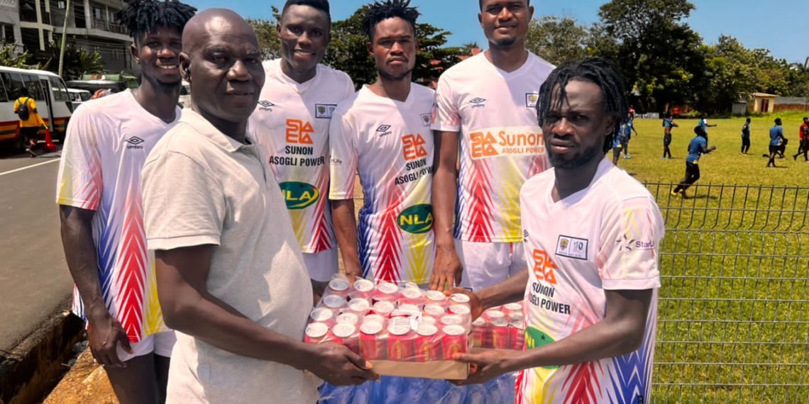 Ebenezer Apodei donates to Hearts of Oak ahead of Ga Mantse derby