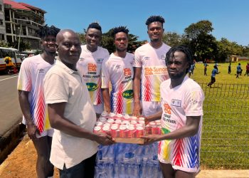 Ebenezer Apodei donates to Hearts of Oak ahead of Ga Mantse derby