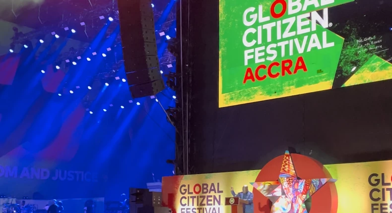 Prez Akufo-Addo booed during speech at Global Citizen Festival