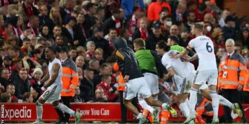 Leeds United shock Liverpool at Anfield