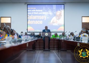 Support me to fight galamsey head-on – Prez Akufo-Addo to chiefs