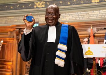 Prez Nana Addo receives honorary doctorate degree from Sorbonne University