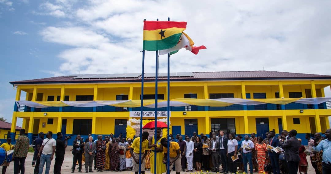 10 Communities in Ellembelle District benefit from OCTP School Infrastructure Project by Eni Ghana and Partners