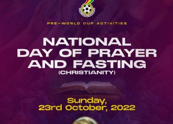 2022 World Cup: GFA urges Muslims and Christians to fast for Black Stars