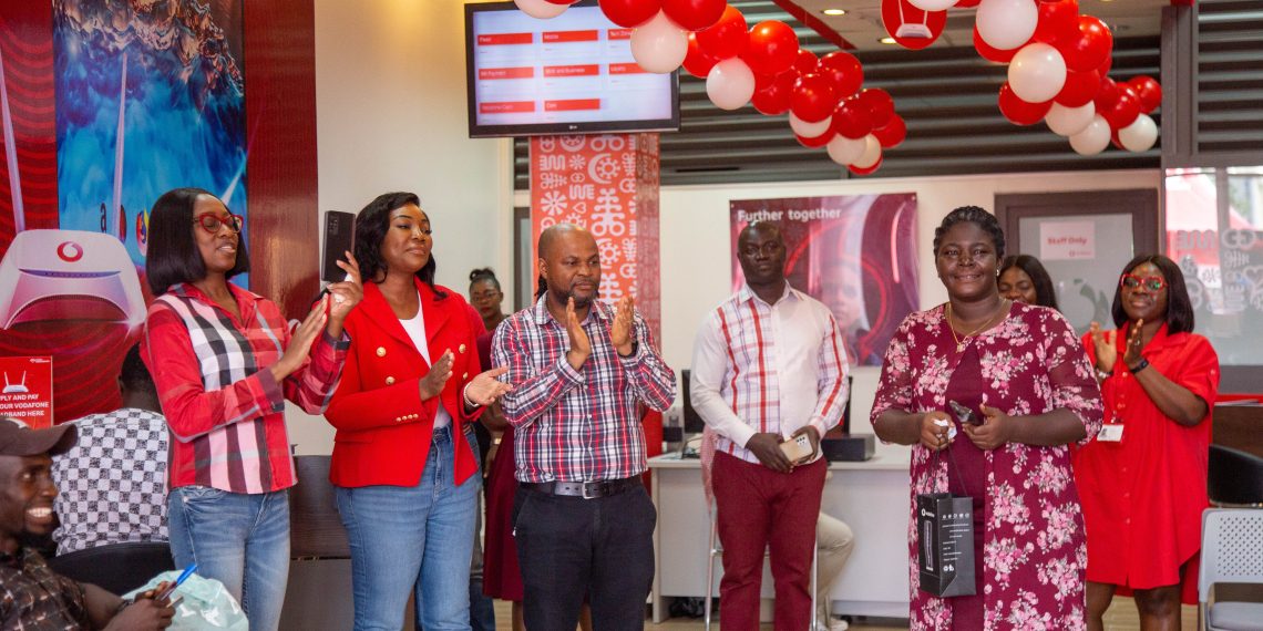 Vodafone Opens New Retail Shop in Accra Mall to offer convenience and enhanced services for customers
